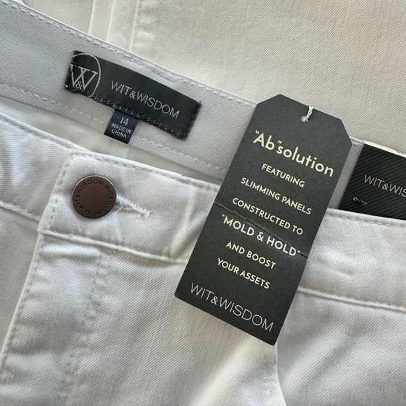 Wit & Wisdom Ab Solution High Rise Ankle Skimmer - Picture 3 of 9